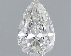Picture of Natural Diamond 1.00 Carats, Pear with  Cut, G Color, SI1 Clarity and Certified by IGI