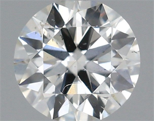 Foto Diamante Natural 0.40 quilates, Redondo , Color H, claridad SI2 y certificado IGI de