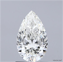 Natural Diamond 1.09 Carats, Pear with  Cut, J Color, VS2 Clarity and Certified by GIA