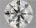Diamante Natural 1.52 quilates, Redondo , Color J, claridad SI2 y certificado IGI