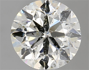 Foto Diamante Natural 1.52 quilates, Redondo , Color J, claridad SI2 y certificado IGI de