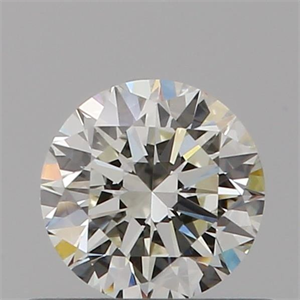 Foto Diamante Natural 0.45 quilates, Redondo , Color I, claridad IF y certificado IGI de