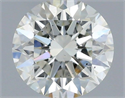 Diamante Natural 0.57 quilates, Redondo , Color H, claridad SI1 y certificado IGI