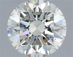 Foto Diamante Natural 0.57 quilates, Redondo , Color H, claridad SI1 y certificado IGI de