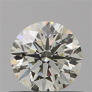 Foto Diamante Natural 0.50 quilates, Redondo , Color J, claridad VS2 y certificado IGI de