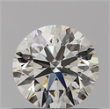 Natural Diamond 0.50 Carats, Round with Excellent Cut, I Color, VS1 Clarity and Certified by IGI