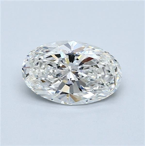 Foto Diamante Natural 1.60 quilates, Ovalado , Color G, claridad VS1 y certificado GIA de