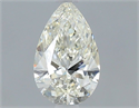 Diamante Natural 0.51 quilates, De pera , Color L, claridad SI2 y certificado GIA