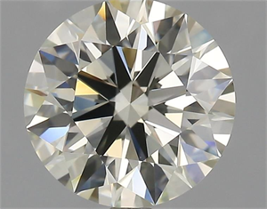 Foto Diamante Natural 2.02 quilates, Redondo , Color N, claridad VVS1 y certificado GIA de