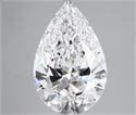 Diamante Natural 5.27 quilates, De pera , Color D, claridad VS2 y certificado GIA