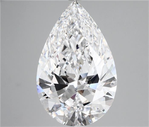 Foto Diamante Natural 5.27 quilates, De pera , Color D, claridad VS2 y certificado GIA de