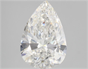 Diamante Natural 3.22 quilates, De pera , Color G, claridad IF y certificado GIA