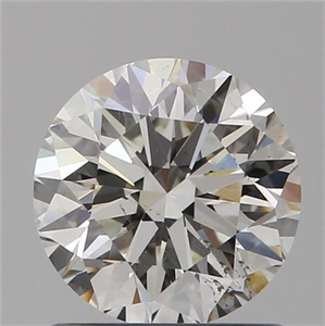 Foto Diamante Natural 1.01 quilates, Redondo , Color I, claridad SI1 y certificado GIA de