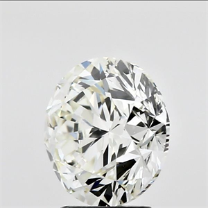 Picture of Natural Diamond 0.70 Carats, Round with Very Good Cut, L Color, VVS1 Clarity and Certified by GIA