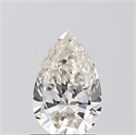 Diamante Natural 0.70 quilates, De pera , Color J, claridad VVS2 y certificado IGI