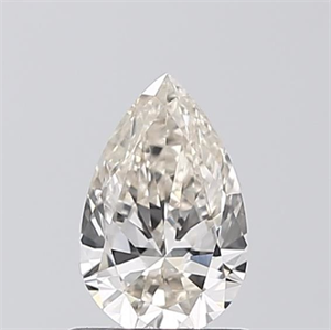 Foto Diamante Natural 0.70 quilates, De pera , Color J, claridad VVS2 y certificado IGI de