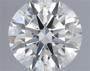 Foto Diamante Natural 0.44 quilates, Redondo , Color H, claridad SI2 y certificado IGI de