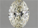 Diamante Natural 1.38 quilates, Ovalado , Color L, claridad VVS1 y certificado GIA