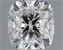 Natural Diamond 0.81 Carats, Cushion with  Cut, H Color, VVS1 Clarity and Certified by GIA