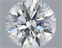 Natural Diamond 0.41 Carats, Round with Excellent Cut, G Color, VS1 Clarity and Certified by IGI
