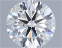 Natural Diamond 0.40 Carats, Round with Excellent Cut, G Color, VS2 Clarity and Certified by IGI
