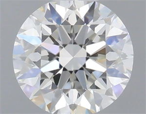 Picture of Natural Diamond 0.40 Carats, Round with Excellent Cut, G Color, VS2 Clarity and Certified by IGI