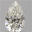 Diamante Natural 0.62 quilates, De pera , Color H, claridad VS2 y certificado GIA