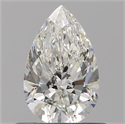 Diamante Natural 0.56 quilates, De pera , Color G, claridad VVS2 y certificado GIA