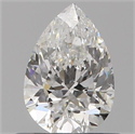 Diamante Natural 0.54 quilates, De pera , Color F, claridad VS2 y certificado GIA