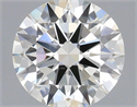 Diamante Natural 0.42 quilates, Redondo , Color H, claridad VS2 y certificado IGI