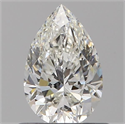 Diamante Natural 0.60 quilates, De pera , Color H, claridad VVS1 y certificado GIA