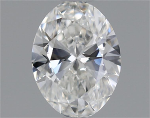 Picture of Natural Diamond 0.40 Carats, Oval with  Cut, I Color, VS2 Clarity and Certified by GIA
