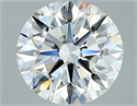 Natural Diamond 2.12 Carats, Round with Excellent Cut, H Color, VVS1 Clarity and Certified by GIA