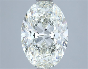 Foto Diamante Natural 2.51 quilates, Ovalado , Color J, claridad VS2 y certificado IGI de