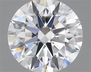 Picture of Natural Diamond 0.70 Carats, Round with Excellent Cut, G Color, IF Clarity and Certified by GIA