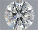 Diamante Natural 1.17 quilates, Redondo , Color J, claridad VVS2 y certificado IGI