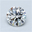 Natural Diamond 1.90 Carats, Round with Excellent Cut, H Color, VS2 Clarity and Certified by GIA