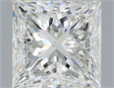Natural Diamond 1.01 Carats, Princess with  Cut, H Color, VS2 Clarity and Certified by IGI