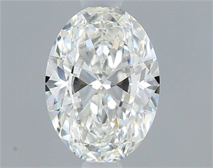 Picture of Natural Diamond 0.60 Carats, Oval with  Cut, H Color, VVS1 Clarity and Certified by GIA