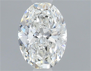 Picture of Natural Diamond 0.50 Carats, Oval with  Cut, G Color, SI2 Clarity and Certified by GIA