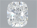 Natural Diamond 0.43 Carats, Cushion with  Cut, E Color, VS1 Clarity and Certified by GIA