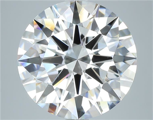 Picture of Natural Diamond 4.39 Carats, Round with Excellent Cut, E Color, VS2 Clarity and Certified by GIA