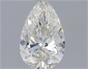 Diamante Natural 0.75 quilates, De pera , Color I, claridad VVS1 y certificado GIA