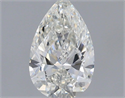 Diamante Natural 0.71 quilates, De pera , Color H, claridad VVS1 y certificado GIA
