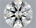 Natural Diamond 0.79 Carats, Round with Excellent Cut, J Color, VS2 Clarity and Certified by IGI