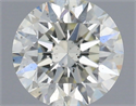 Diamante Natural 0.71 quilates, Redondo , Color J, claridad SI1 y certificado IGI