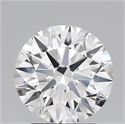 Natural Diamond 2.10 Carats, Round with Excellent Cut, F Color, FL Clarity and Certified by GIA