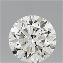 Natural Diamond 3.30 Carats, Round with Excellent Cut, I Color, VS2 Clarity and Certified by IGI