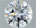 Natural Diamond 1.76 Carats, Round with Excellent Cut, F Color, VVS2 Clarity and Certified by GIA