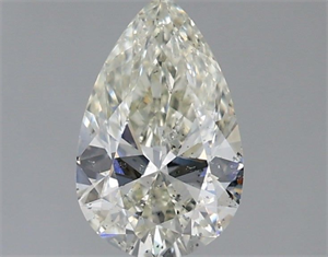 Picture of Natural Diamond 1.00 Carats, Pear with  Cut, I Color, SI2 Clarity and Certified by IGI